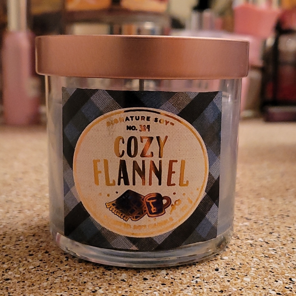 Cozy Flannel candle
